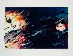 Zenith of the ocean by Rebecca Horn, 2001, C-Print auf Kodak Professional, sold Oct 2023