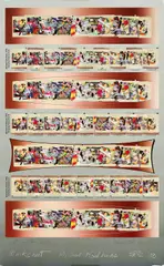 Frank Stella, Worksheet, 2001, Farboffset auf beschichtetem Papier