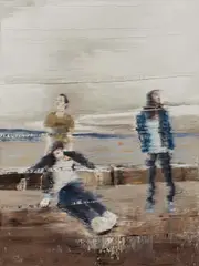 Andy Denzler, "Mythenquai II", 2010, Öl auf Leinwand