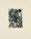 Per Kirkeby, Ohne Titel, 1974, Farbradierung auf Velin