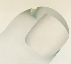 Lambert Maria Wintersberger, "Verletzung", 1969, Acryl auf Leinwand