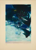 Zao Wou-ki, Gravure 210, 1970, Farbradierung auf Bütten