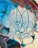 Jeff Koons, Carracci Flower (Aus: Tate Modern 21 Years), 2021, Archival Pigment Print und Prägedruck mit zwei Farbfolien auf leichtem Karton