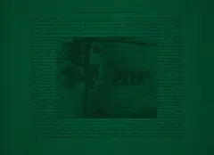 In der Oper (Entscheidung der Frage, ob den Schwämmen Bewußtsein zukommt) by Sigmar Polke, 1973, Offsetlithografie auf grünem Velourspapier, sold Nov 2023