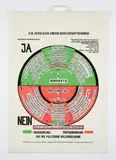 Joseph Beuys, So kann die Parteiendiktatur überwundern werden, 1971, Farbserigrafie auf Tragetasche aus Polyäthylen