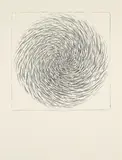 Günther Uecker, Spirale, 1975, Lithografie auf Velin