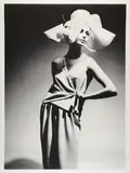 F.C. Gundlach, Drapiertes Cocktail Kleid Gitta Schilling, 1958