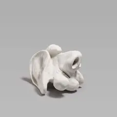 Philippe Parreno, "Lothy", 1993, Ungebrannter Ton