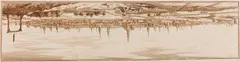 Kris Martin, Die Krähe, 2004, C-Print auf Darstellungsmaß: 50 x 200cm