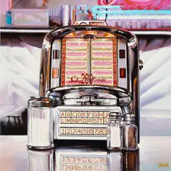 Luigi Rocca, "Choose and dance", 2013, Acryl auf Leinwand