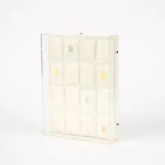 ABCD Sommer by Lore Bert, 1997, Farbholzschnitt auf Japan. In Objektkasten, sold Oct 2023