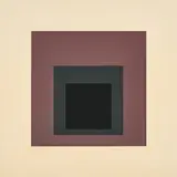Pompeian by Josef Albers, 1965, Farbserigrafie auf Mohawk Superfine Bristol, sold Jan 2024