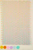 Peter Reichenberger, "3er Rhythmus linear", 1982, Öl auf Karton