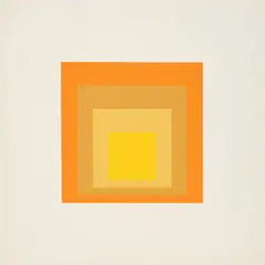 Josef Albers, Allegro, 1961, Farbserigrafie auf Mohawk Superfine Bristol