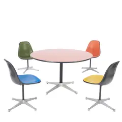 Charles and Ray Eames, 'PSC' DINING SETTING