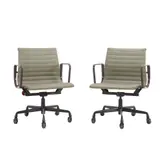 Charles and Ray Eames, PAIR OF 'EA335 GROUP MANAGEMENT' CHAIRS FOR HERMAN MILLER