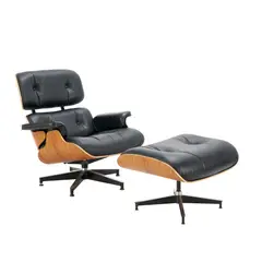 LOUNGE CHAIR AND OTTOMAN FOR HERMAN MILLER by Charles and Ray Eames, sold Mar 2026