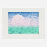 Robin F. Williams, Earth Prayer, 2020, aquatint and etching in colors