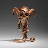 Pushead, Snotblower (copper), 2014, ABS plastic, pvc, vinyl