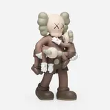 Kaws, Clean Slate (brown), 2018, painted cast vinyl