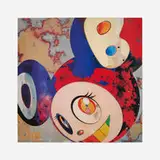 And Then And Then And Then (Gargle Glop) by Takashi Murakami, 2006, offset lithograph in colors, sold Sep 2023