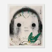 Roby Dwi Antono, Bias, 2021, screenprint in colors with hand-coloring on Somerset Tub-Sized 410gsm