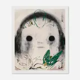 Roby Dwi Antono, Bias, 2021, screenprint in colors with hand-coloring on Somerset Tub-Sized 410gsm