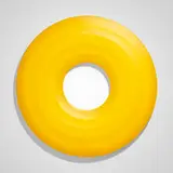 Josh Sperling, Donut lamp (yellow)