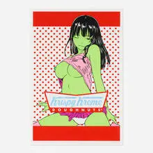 Ben Frost, Krispy Kreme, 2015, screenprint in colors on Mohawk Superfine UltraWhite Cover