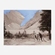Paco Pomet, The Melting, 2018, screenprint in colors on 2mm Crescent cardboard