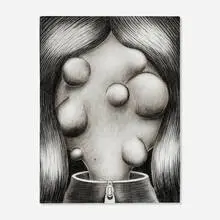 Nigel Howlett, Untitled, graphite on board