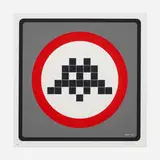 Invader, Warning (Grey)