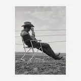Frank Worth, James Dean (on the Set of Giant), archival inkjet print