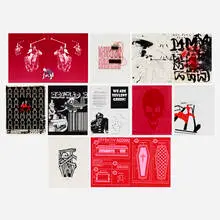 Faile, Death book, c. 2001, various media