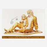 Jeff Koons, Michael Jackson and Bubbles poster, 1992, offset lithograph in colors