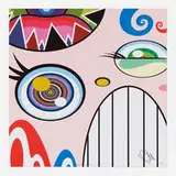 We Are the Square Jocular Clan by Takashi Murakami, 2018, offset lithograph in colors, sold Sep 2023