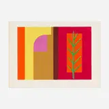 Josef Zenk, Romanesque, screenprint in colors