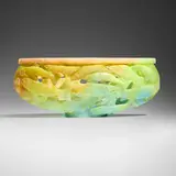 Charlie Miner, Truchas Fish Bowl, 2006, cast glass