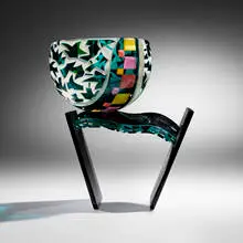 Concetta Mason, Sweet Dreams, 1990, blown glass, reconstructed and bonded plate glass, sand-blasted surfaces