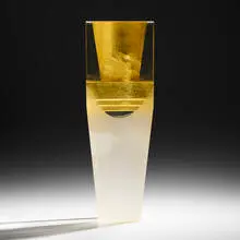 Martin Rosol, Lost Treasure Series, 1992, cast glass, gold leaf