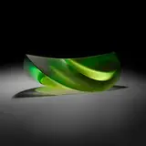 Martin Rosol, Psyquatica II, 2005, laminated, cut, and polished optical glass