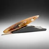Bertil Vallien, Destination X Canoe, 1989, sand casted glass, metal, stone