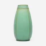 Hugh Garden for Teco Pottery, Vase, model 252, 1902-20, glazed earthenware