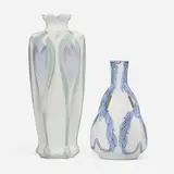 Rörstrand, Vases, set of two, c. 1900, glazed porcelain