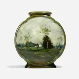 Scenic vase with pastoral landscape by Emile Justin Merlot for Haviland & Co., sold Jun 2023