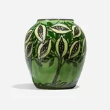 Max Laeuger for Tonwerke Kandern, Vase with stylized fruiting trees