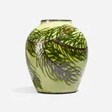 Max Laeuger for Tonwerke Kandern, Vase with pine boughs