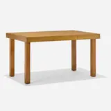 Dining table, model 4654-1 by George Nelson & Associates, c. 1948, mahogany, sold Sep 2022