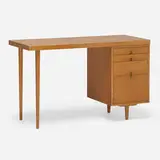 Charles Eames and Eero Saarinen, Desk for the Organic Design Competition, 1940, mahogany