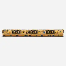 The Toy by Charles and Ray Eames, 1951, cardstock, plastic coated paper, wooden dowels, pipe cleaners, printed paper, sold Sep 2022